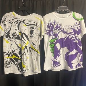 DRAGON BALL Z SUPER BROLY THE MOVIE  TSHIRTS MENS LARGE USED ANIME